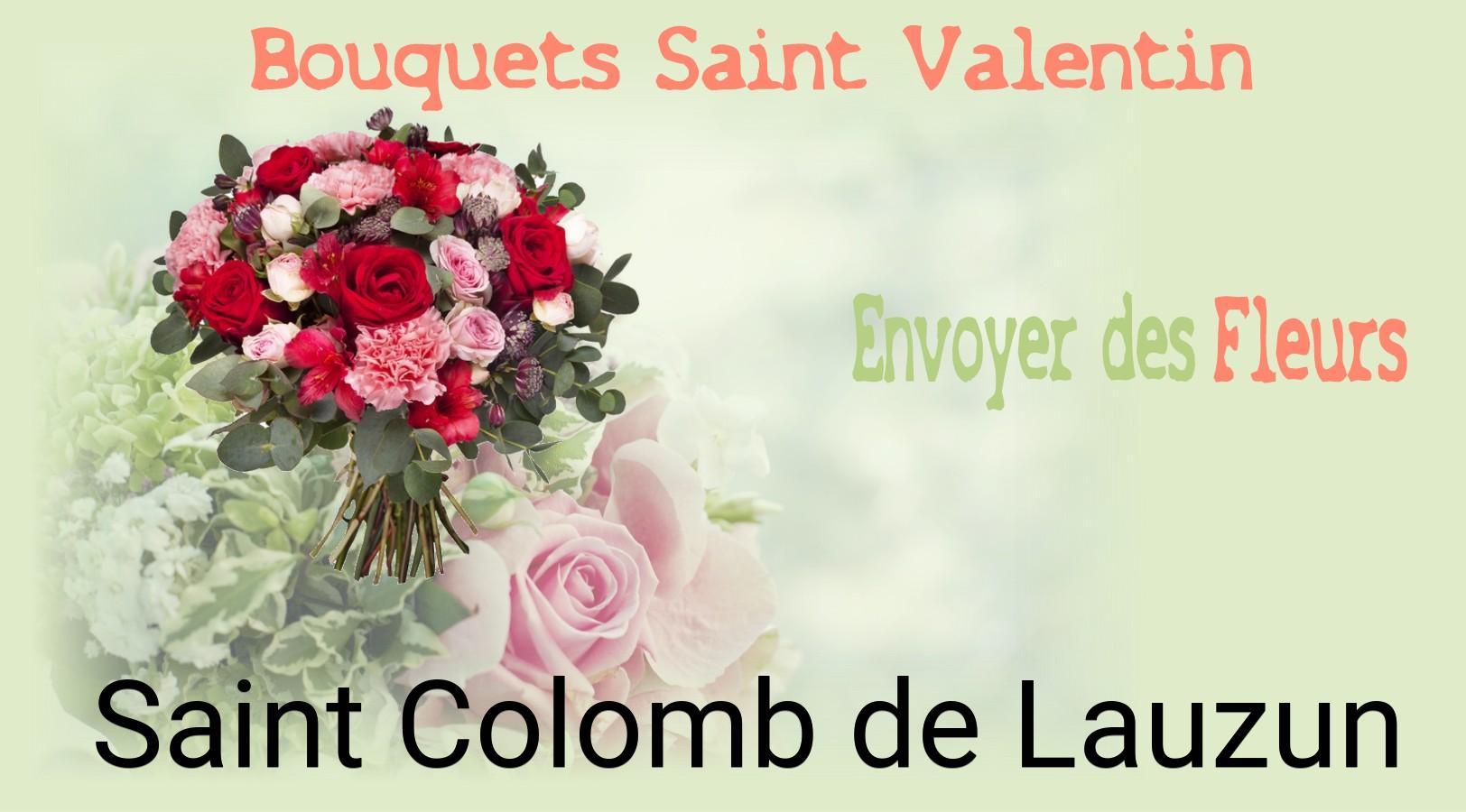 Roses de Saint-Valentin livrées à Saint-Colomb-de-Lauzun